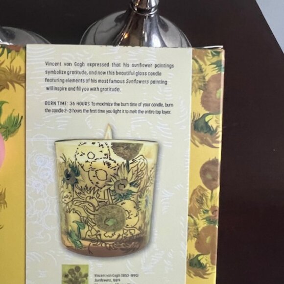BNIB: Insights Unscented Candle x Van Gogh Museum - Picture 2 of 3